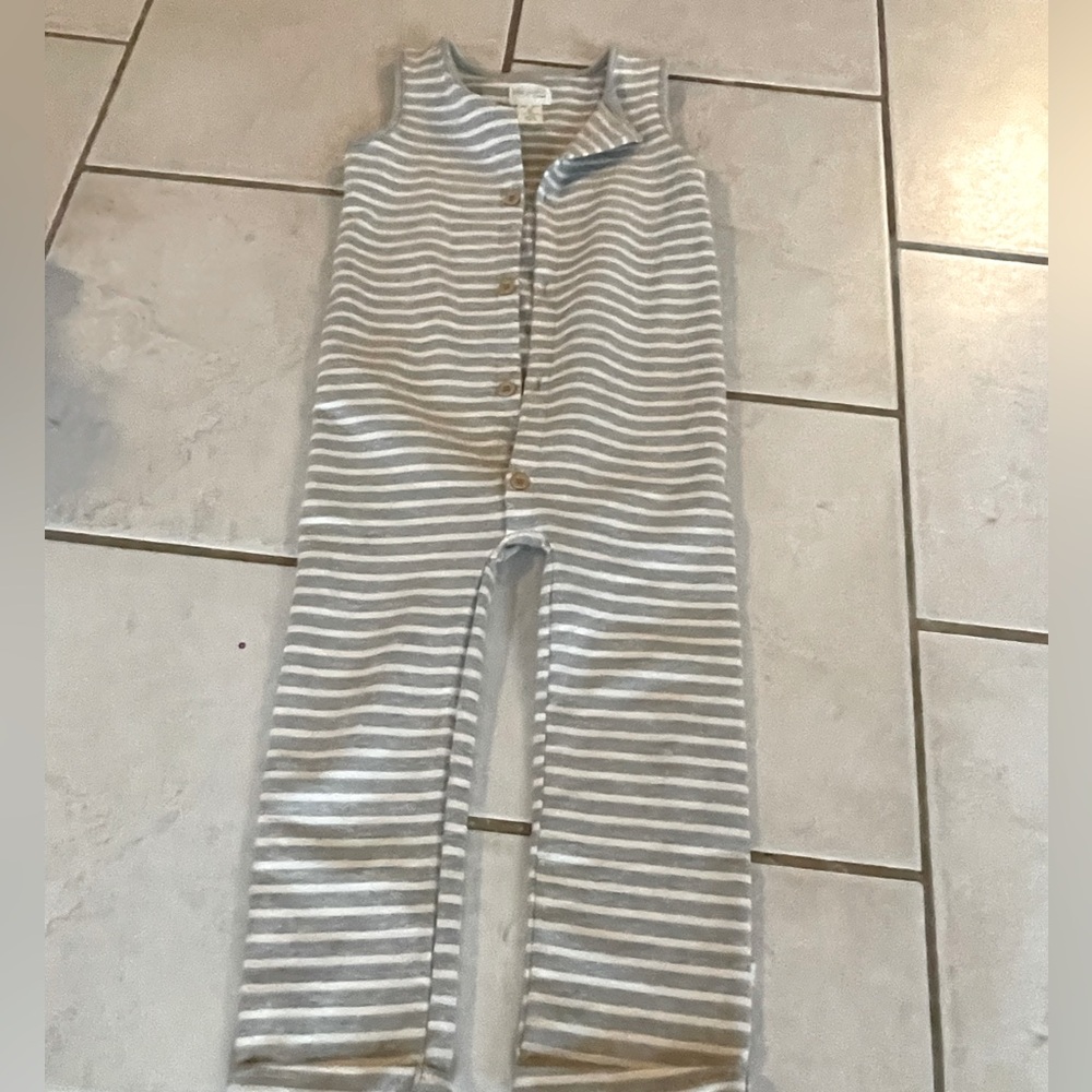 Organic Little Planet by Carter’s 5T Striped Sleeveless Jumper